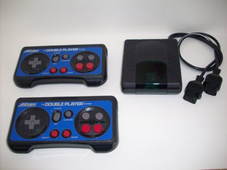 The Double Player System (2 Ctrl w/ Receiver) - NES Accessory
